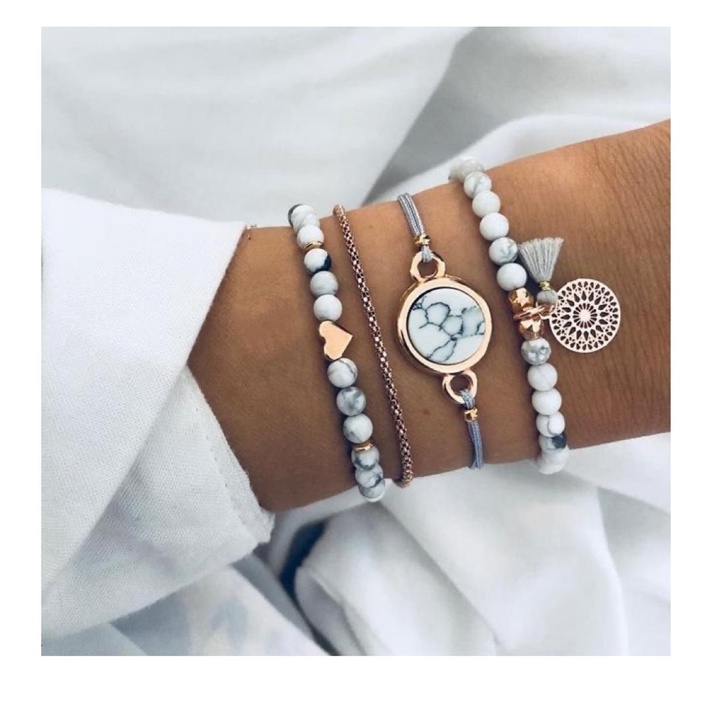 FIRST CLASS JEWELLERY 3 Bracelet Set